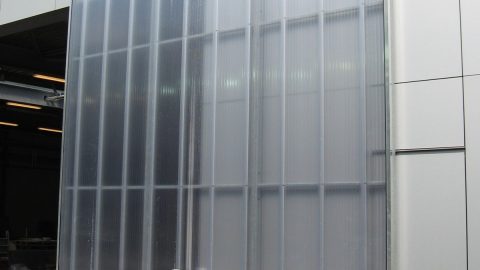 Spezielle Schiebetüren - transparente Schnellzugriffstor - Fire Station-Tor - Glastore